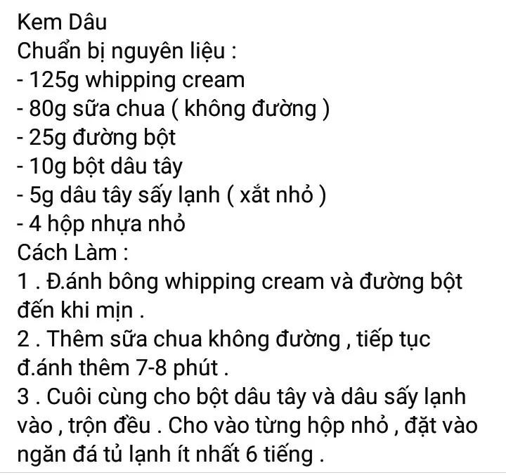 kem dâu, kem oreo, kem việt quất hoa hồng,