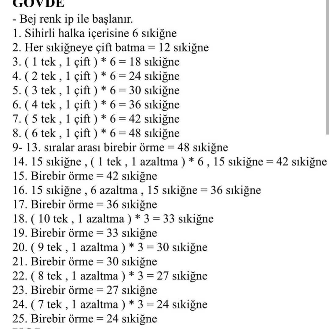 Kırmızı fiyonklu kahverengi ayı tığ işi modeli.