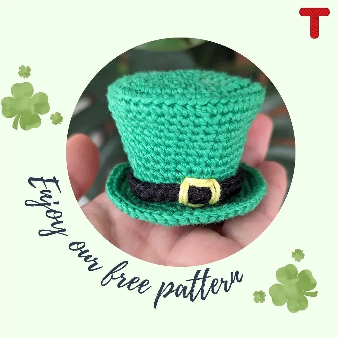 leprechaun hat free pattern