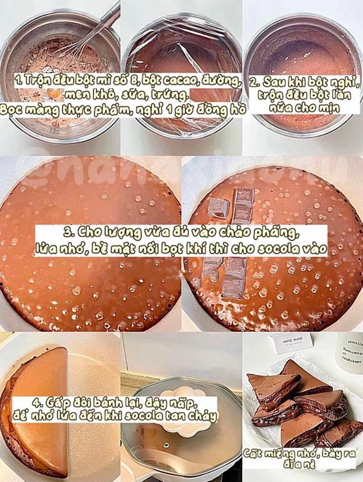 let's make chocolate pancake