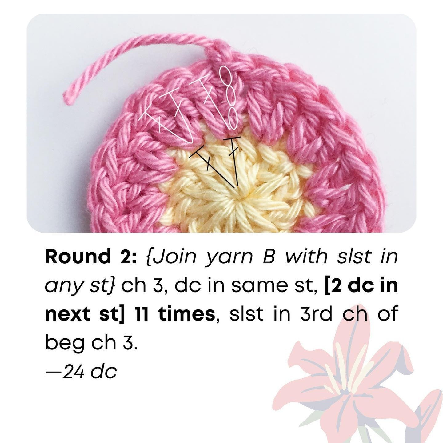 lily flower crochet pattern