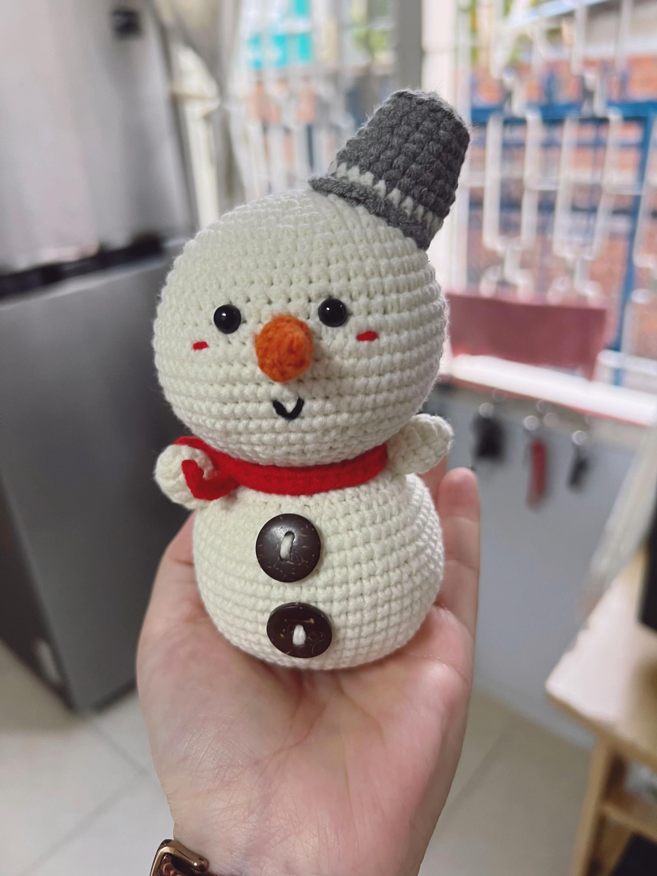 littel snowman free pattern