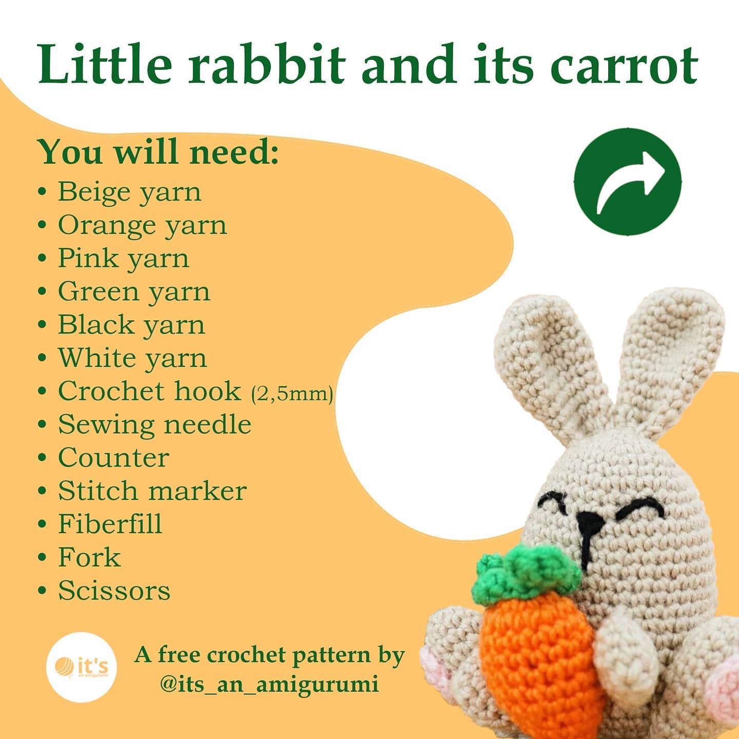 little rabbit and its carrot