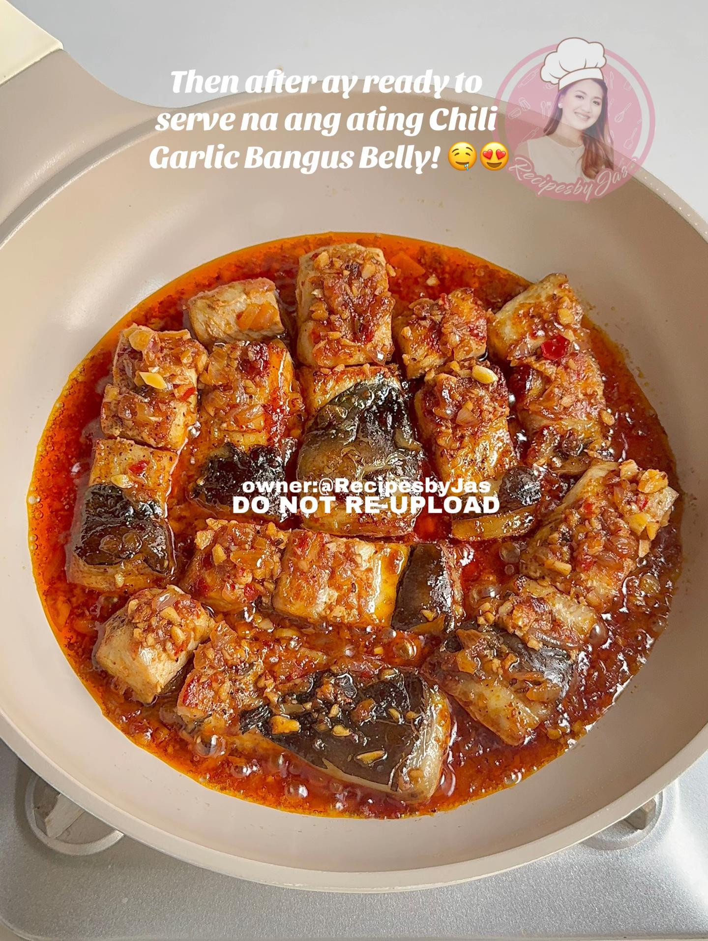 luto naman tayo ng chili garlic bangus belly