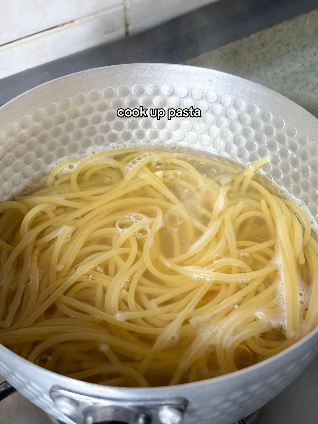 make creamy soy miso pasta with me