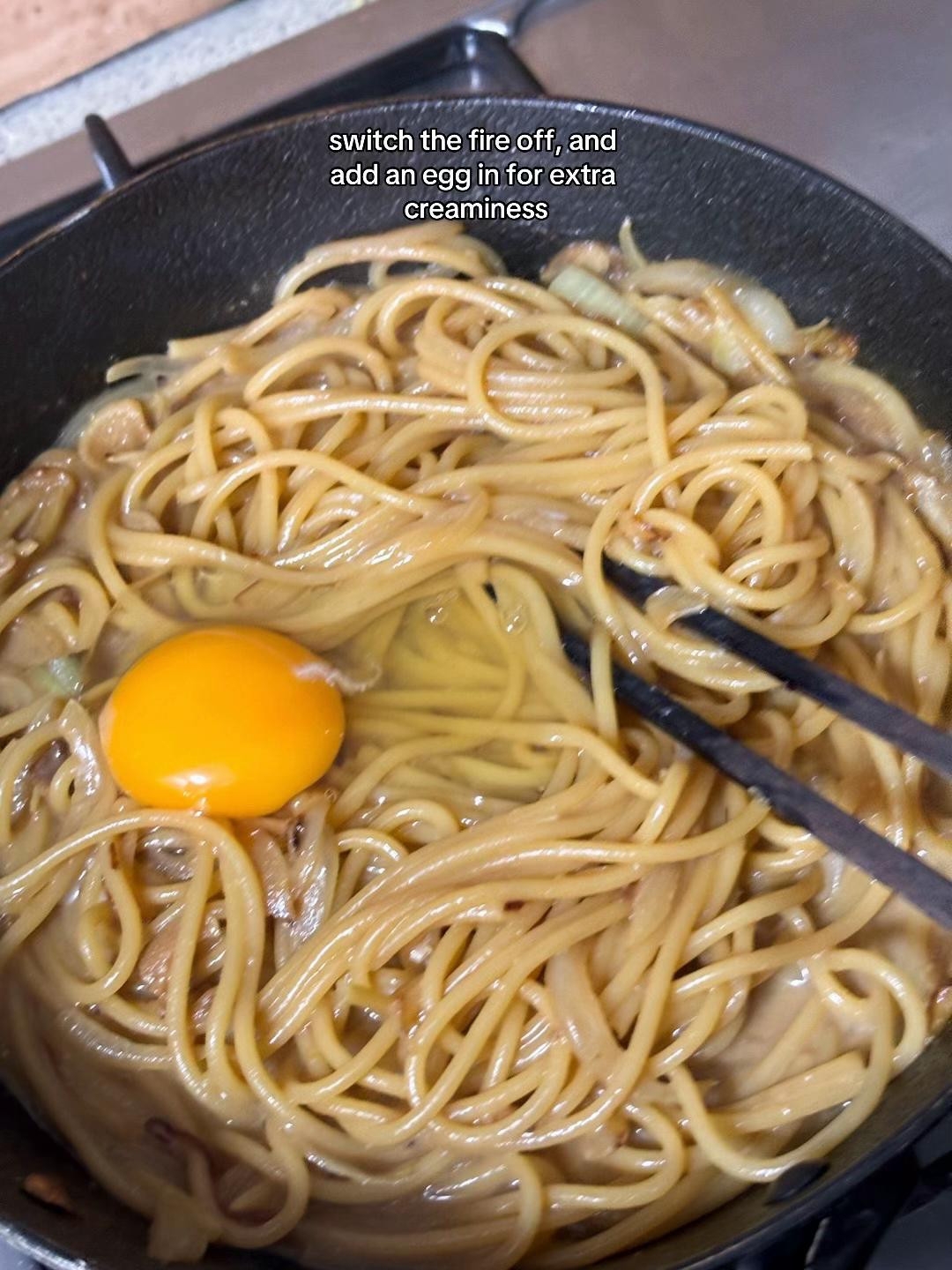 make creamy soy miso pasta with me