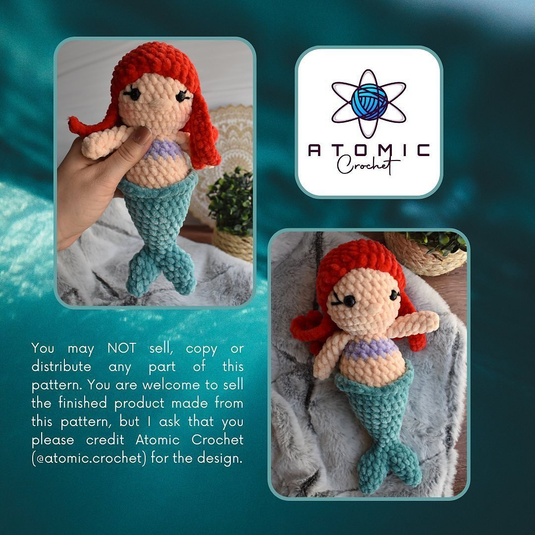 mermaid crochet pattern