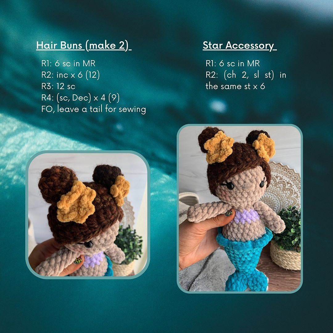 mermaid crochet pattern