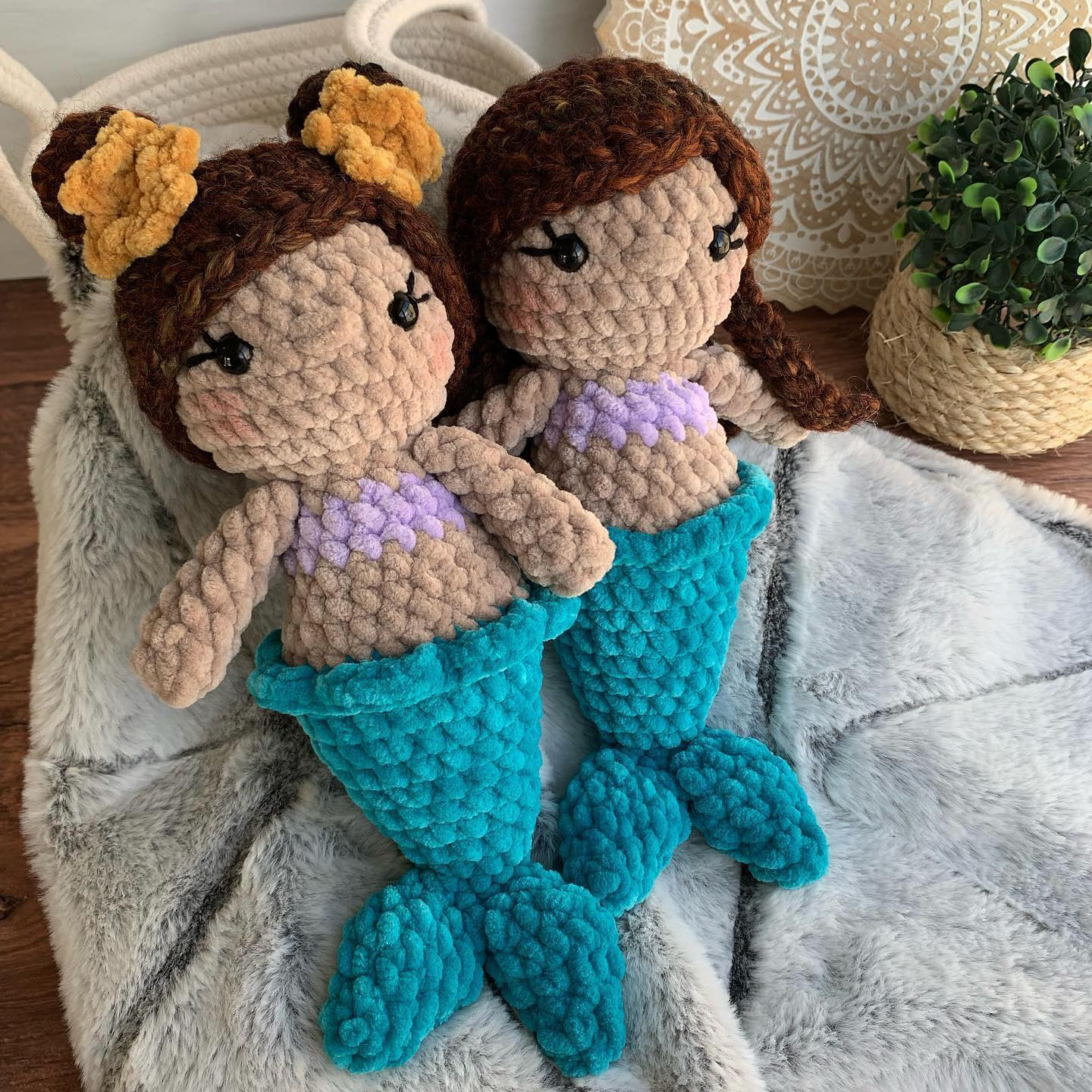 mermaid crochet pattern