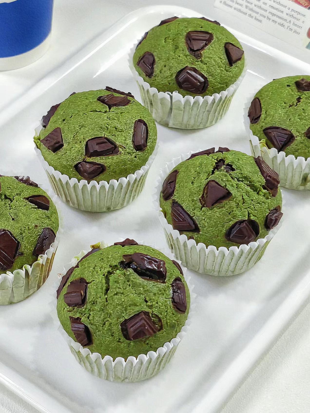 muffi cupcake matcha socola