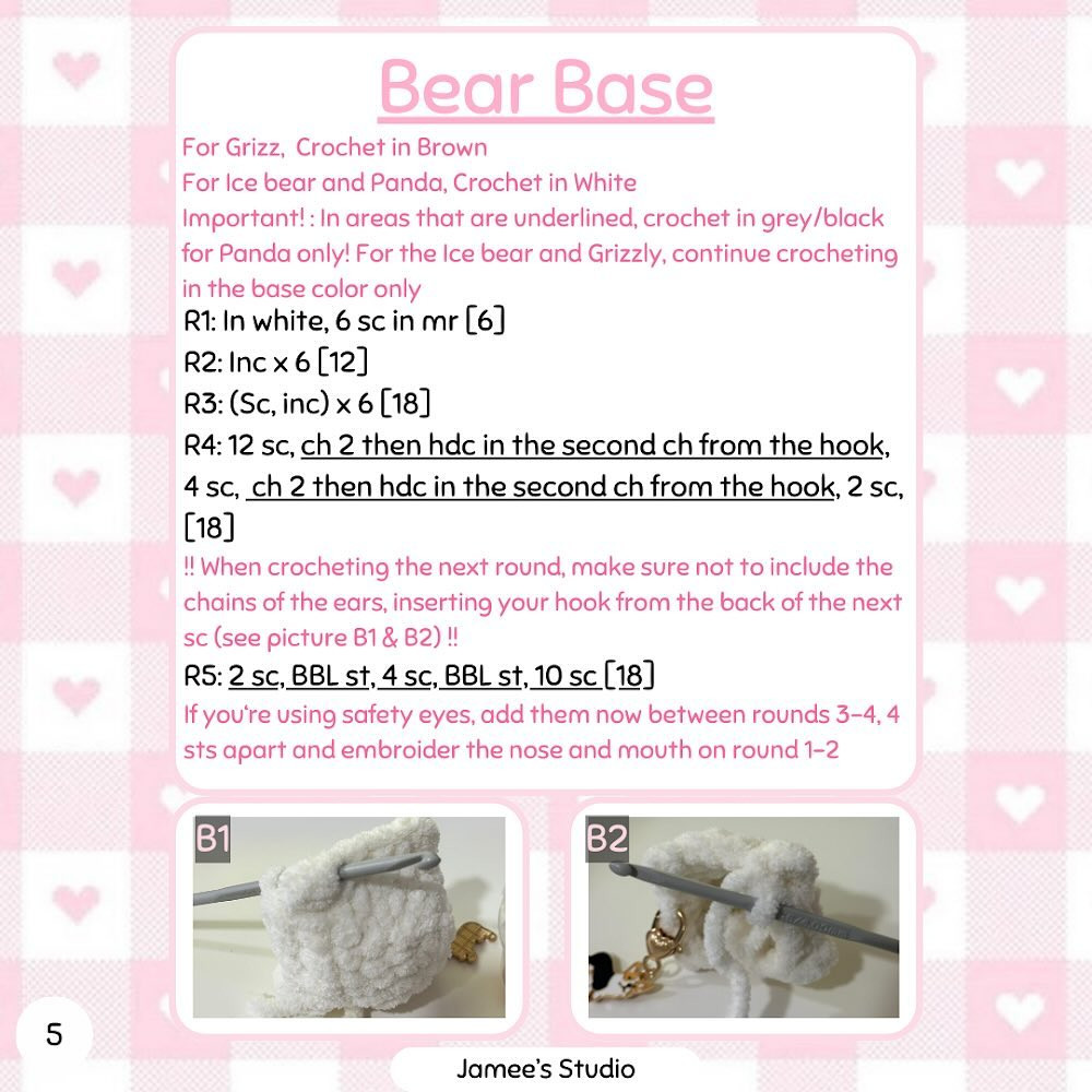 No-Sew We Bare Bears Stackables FREE PATTERN 🧸
˚ ｡ ༘♡ ⋆𝚂𝚑𝚊𝚛𝚎𝚜 𝚊𝚛𝚎 𝚑𝚒𝚐𝚑𝚕𝚢 𝚊𝚙𝚙𝚛𝚎𝚌𝚒𝚊𝚝𝚎𝚍 ༘♡ ⋆｡˚