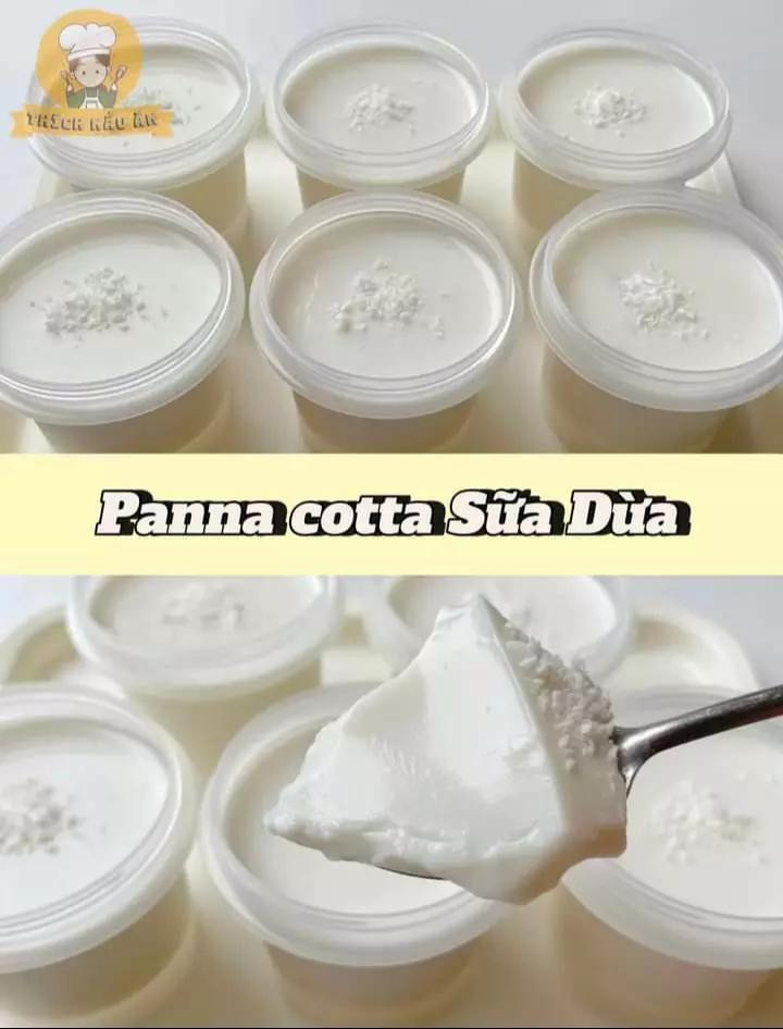 panna cotta lá dứa, panna cotta xoài, panna cotta sữa dừa, panna cotta dâu, panna cotta hoa đậu biếc