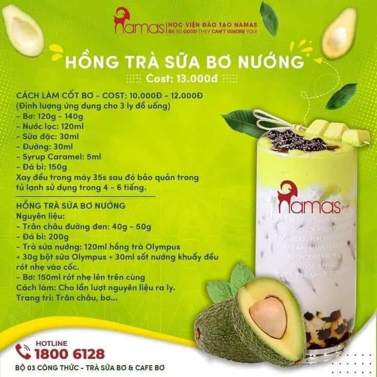 phindi bơ, Hồng trà sữa bơ nướng, trà sữa oolong bơ, Long nhãn dưa lưới, sữa dừa long nhãn, hương chi liên tử, long nhãn mạt li