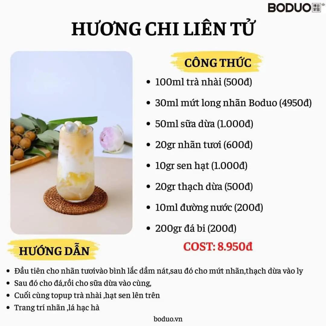 phindi bơ, Hồng trà sữa bơ nướng, trà sữa oolong bơ, Long nhãn dưa lưới, sữa dừa long nhãn, hương chi liên tử, long nhãn mạt li