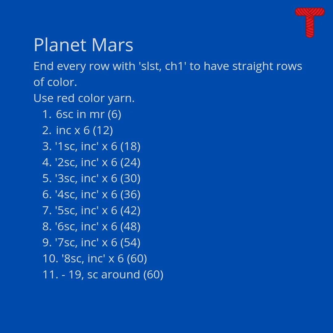 planet mars free pattern