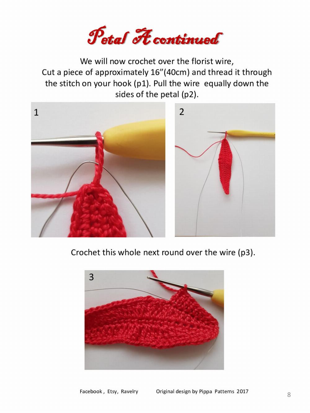 Poinsettia Pattern and instructions