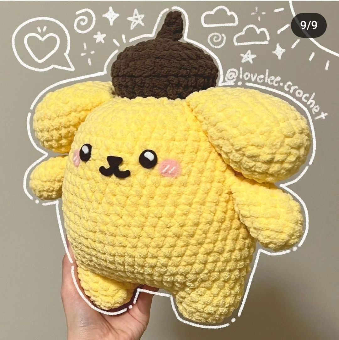 pompompurin crochet pattern