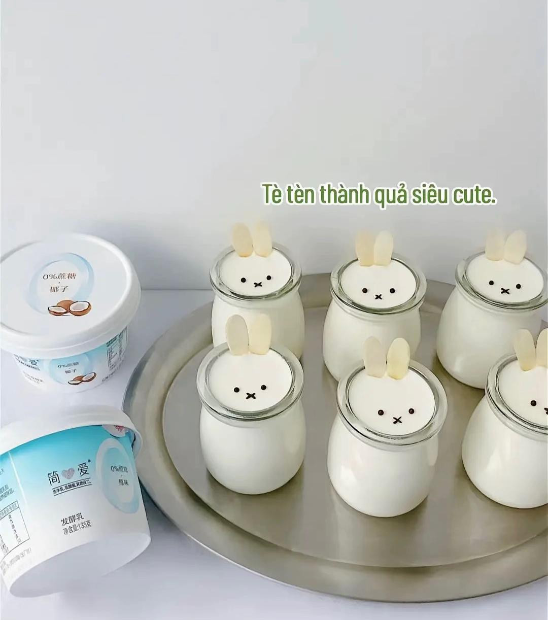 Pudding sữa chua mịn ngon mê ly