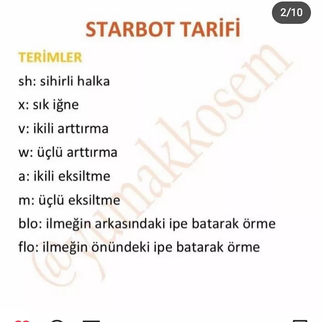 robotlu tığ işi modeli