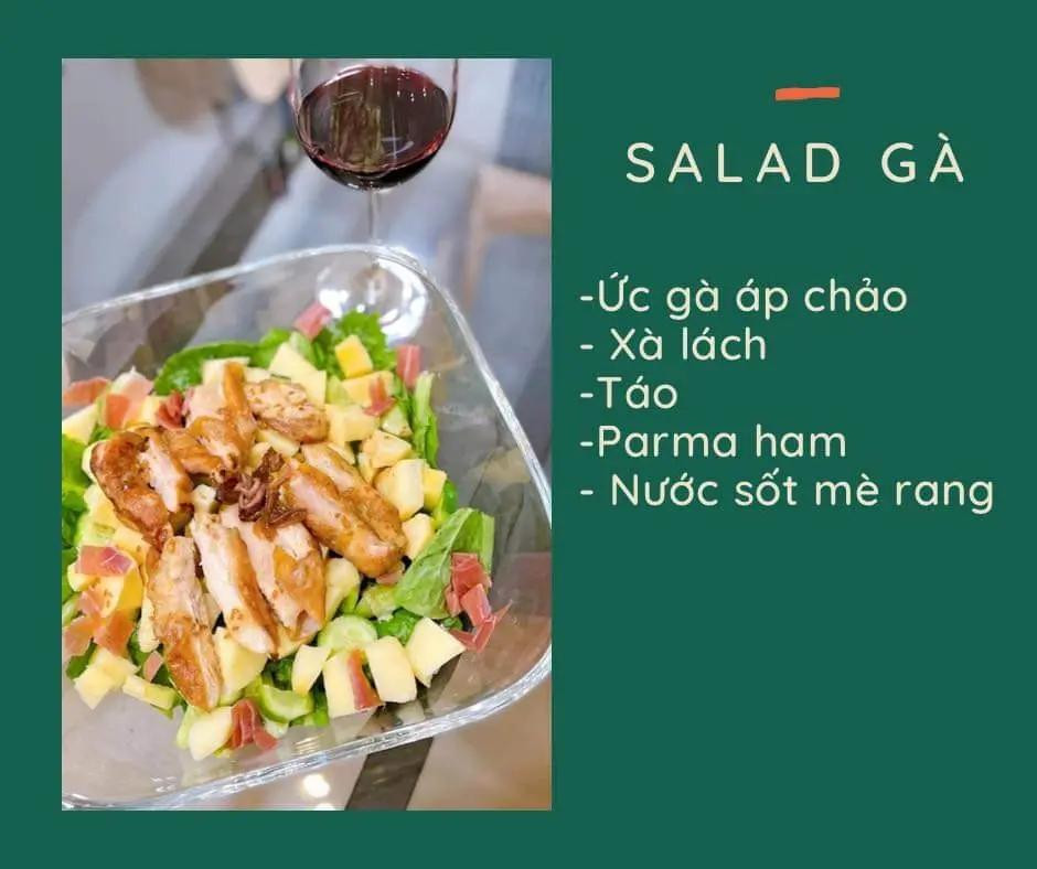 salad cà chua, salad gà, salad hoa quả, salad trái cây, salad bơ, salad mùa hè, salad rau