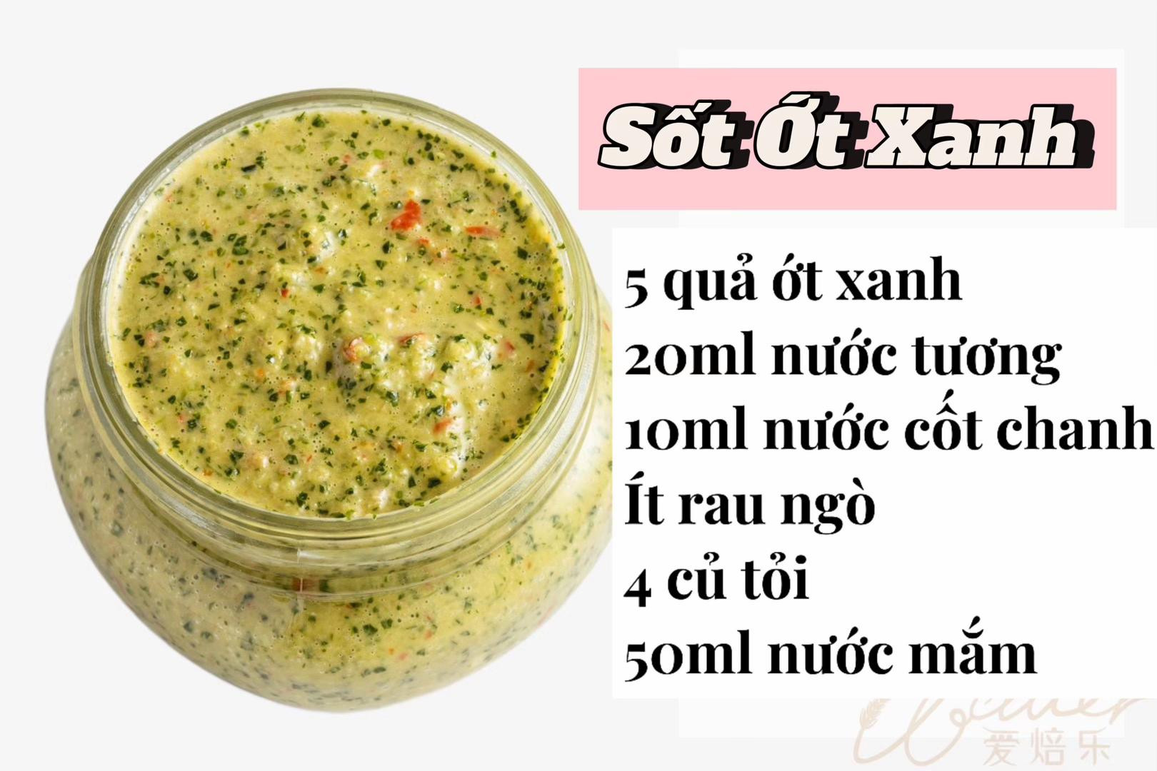 sốt mayo mù tạt xanh, sốt ớt xanh, sốt trái cây, sốt mâm xôi