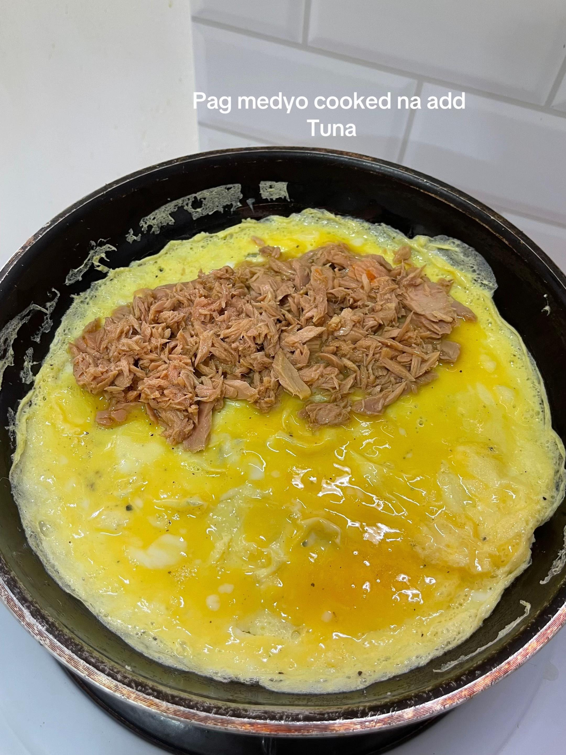 super easy recipe tuna omelette