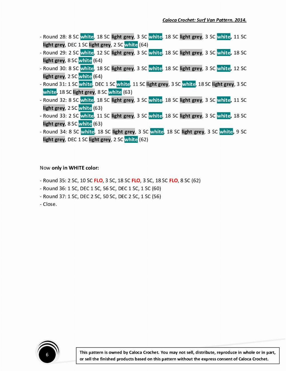 SURF VAN PATTERN