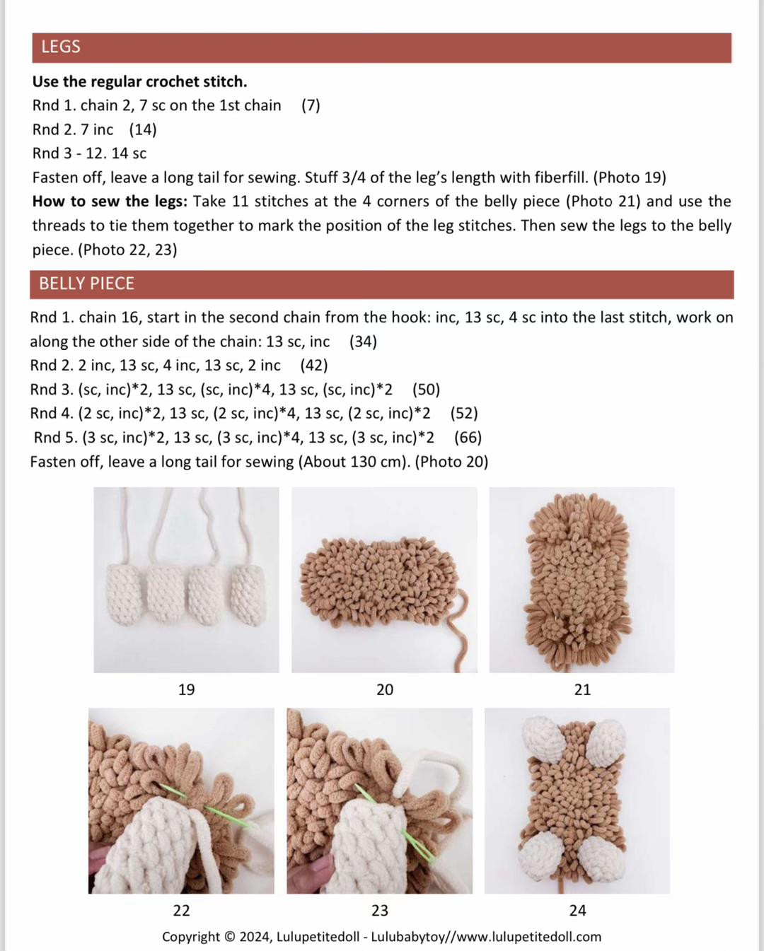 the happy alpaca crochet pattern