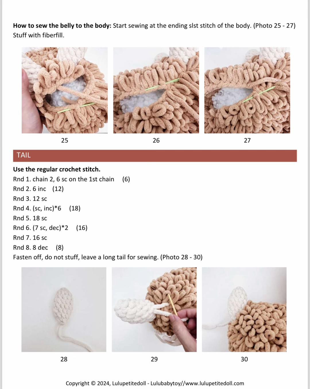 the happy alpaca crochet pattern