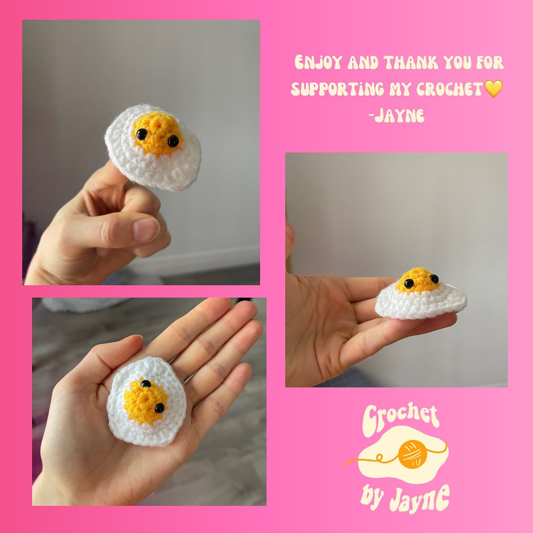 🍳TINY EGG PATTERN🍳 NEW YEAR NEW FREE PATTERN ✨