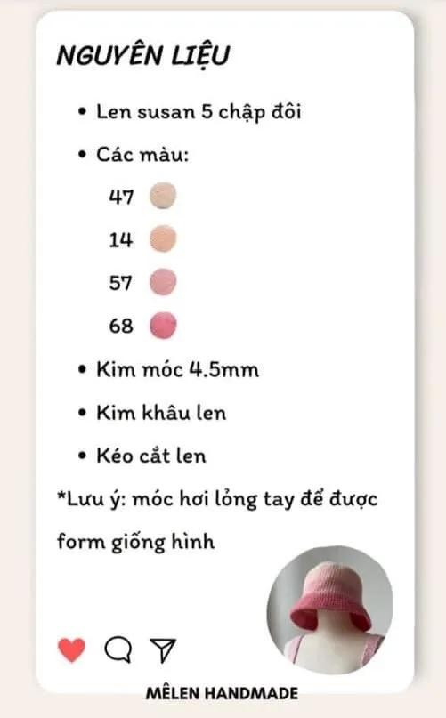 tổng hợp 15 chart mũ: mũ gấu, mũ mèo dora, merry christmas, mũ tuần lộc, mũ tua rua dễ thương, mũ bò sữa, mũ nồi