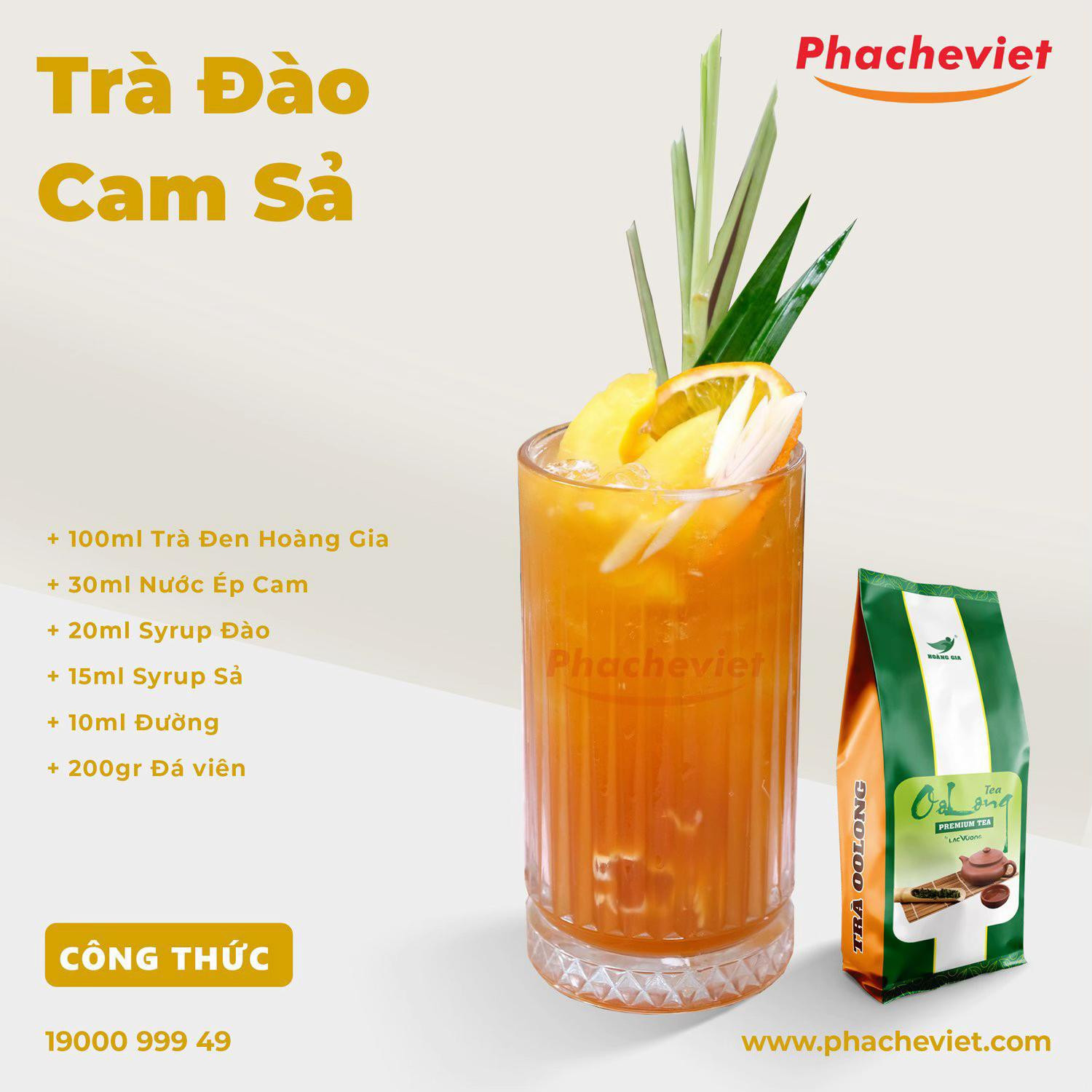 trà đào cam sả, yakult dưa hấu vải hồng, trà xoài ngọc bích, trà dâu