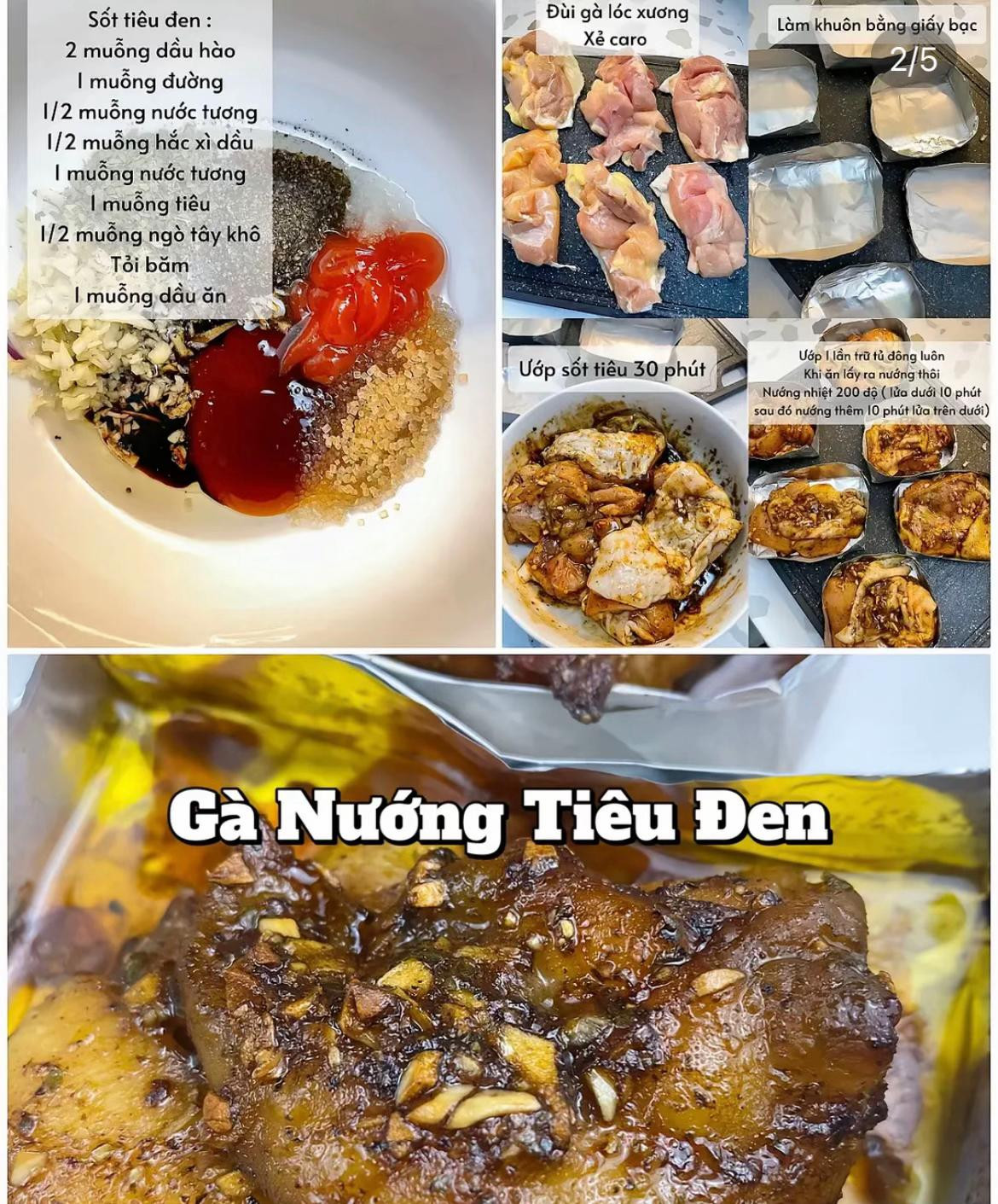 tuyệt chiêu 4 ướp thịt gà siêu dễ, càng ăn càng dính.