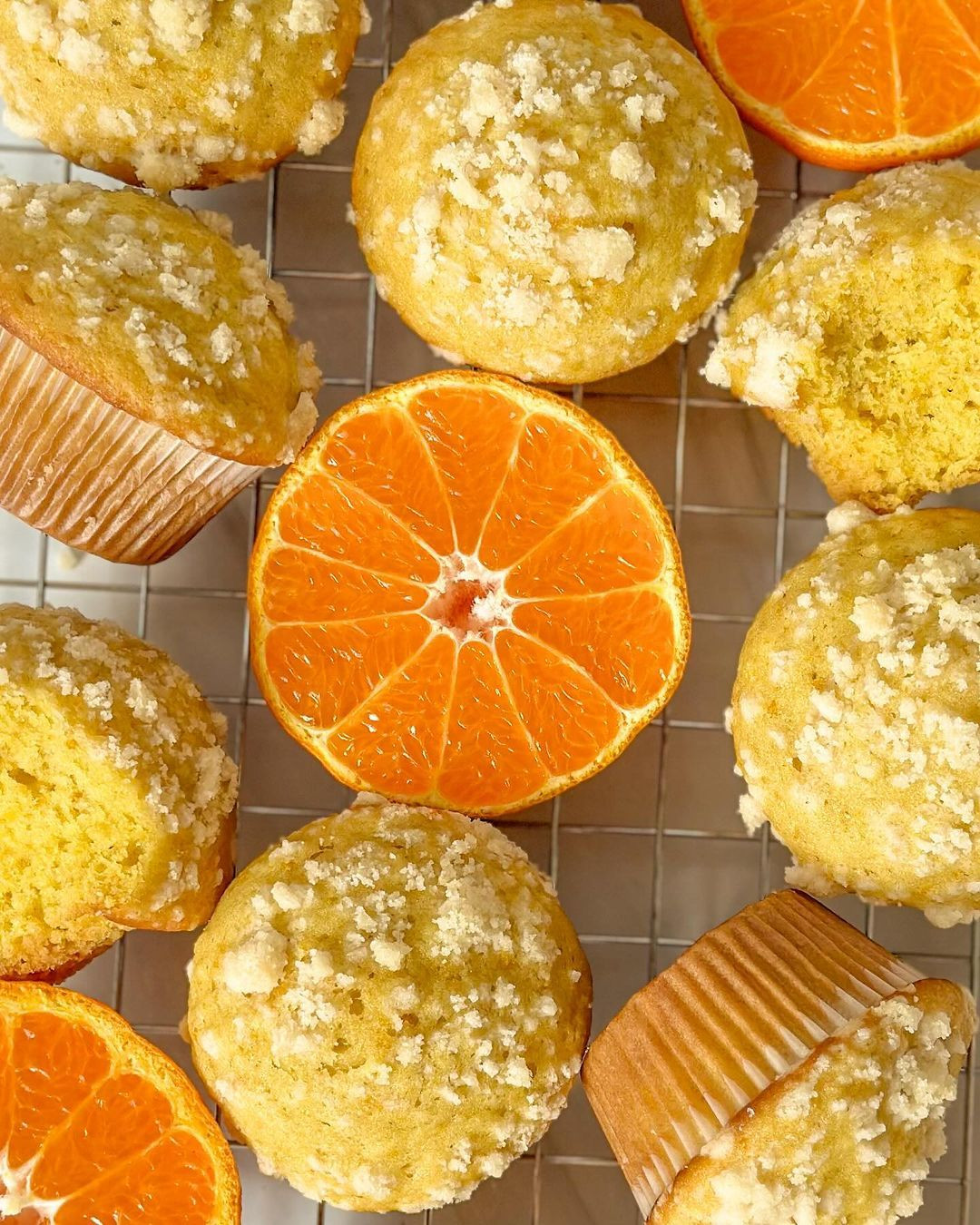 🧡VEGAN CITRUS STREUSEL MUFFINS🧡