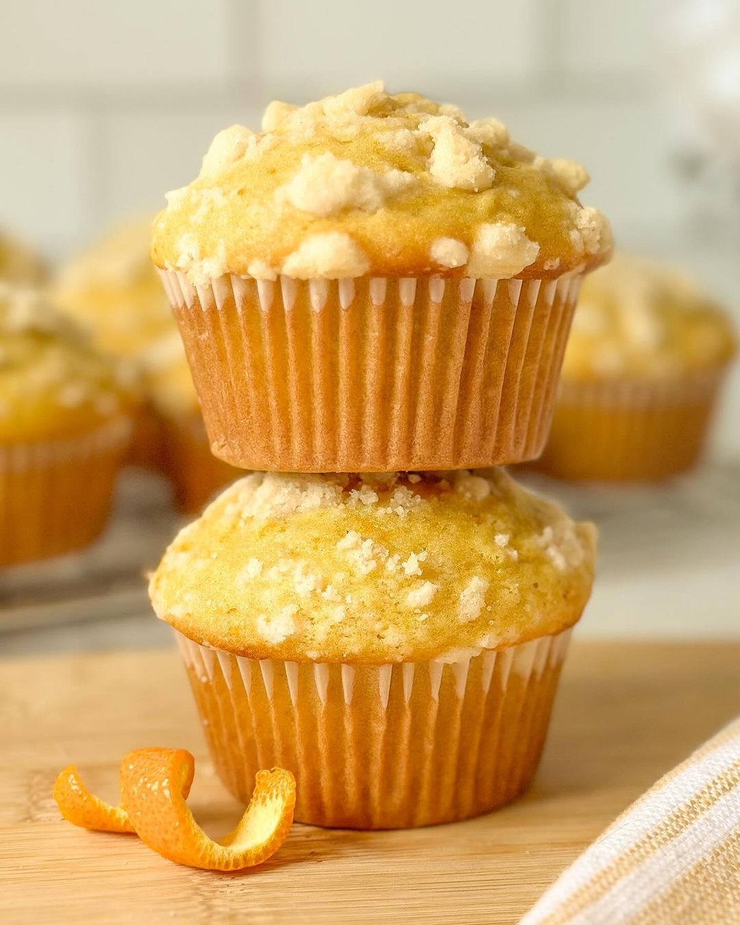 🧡VEGAN CITRUS STREUSEL MUFFINS🧡