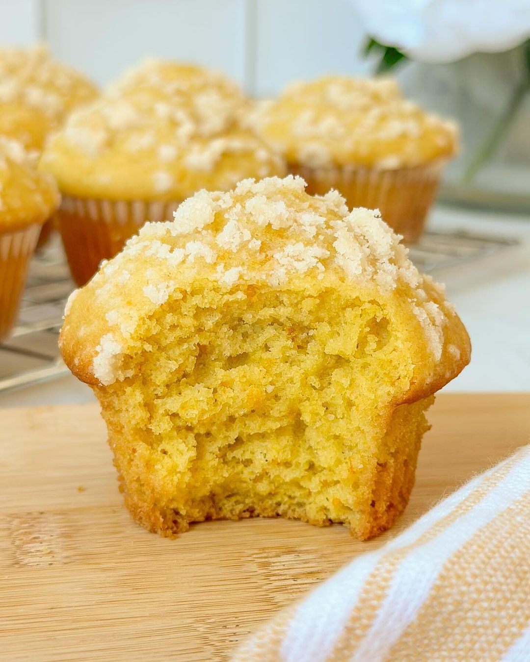 🧡VEGAN CITRUS STREUSEL MUFFINS🧡