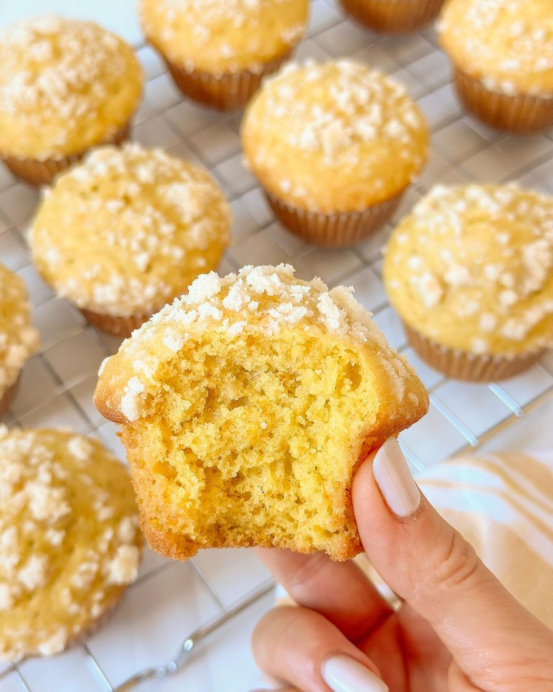 🧡VEGAN CITRUS STREUSEL MUFFINS🧡