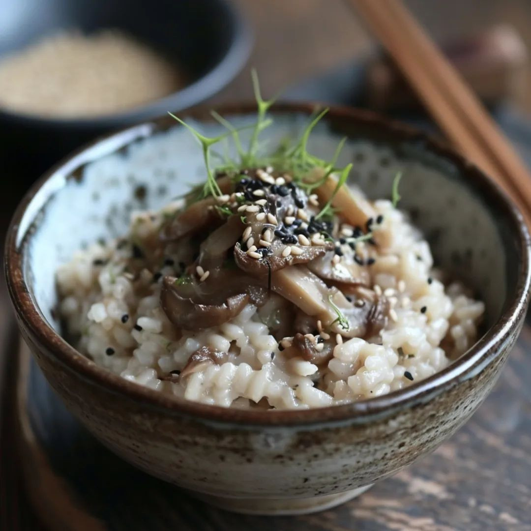 Vegan Japanese-Italian Fusion Risotto