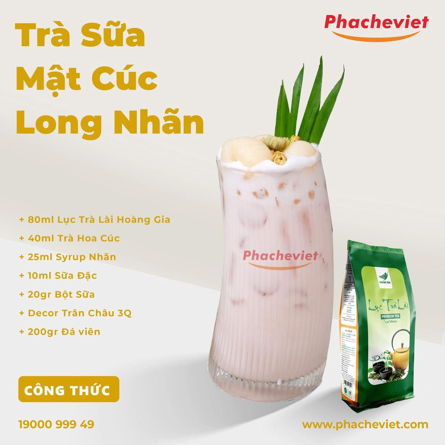 vitamin garden, matcha foam gạo rang, trà sữa mật cúc long nhãn, trà chanh