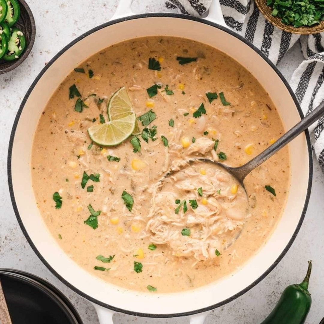 WHITE CHICKEN CHILI⁠