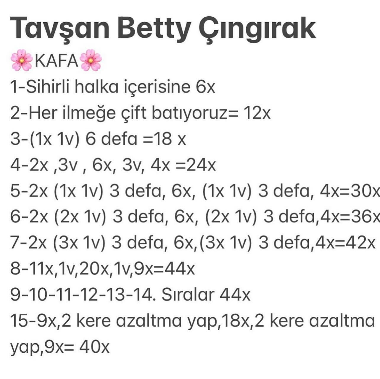 Yeşil fiyonklu tavşan çıngırak tığ işi modeli