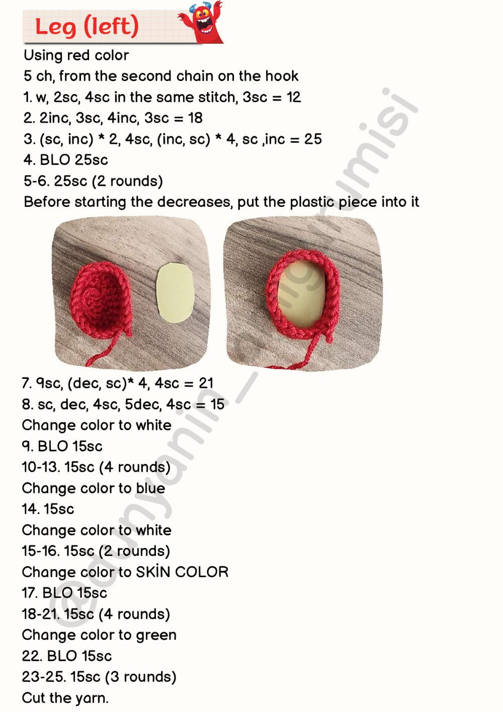 Alican Pattern doll crochet