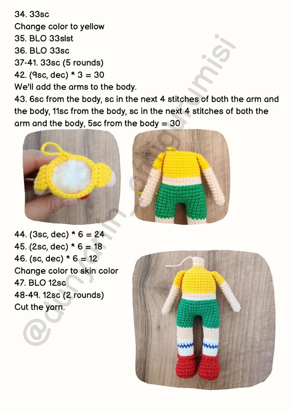 Alican Pattern doll crochet