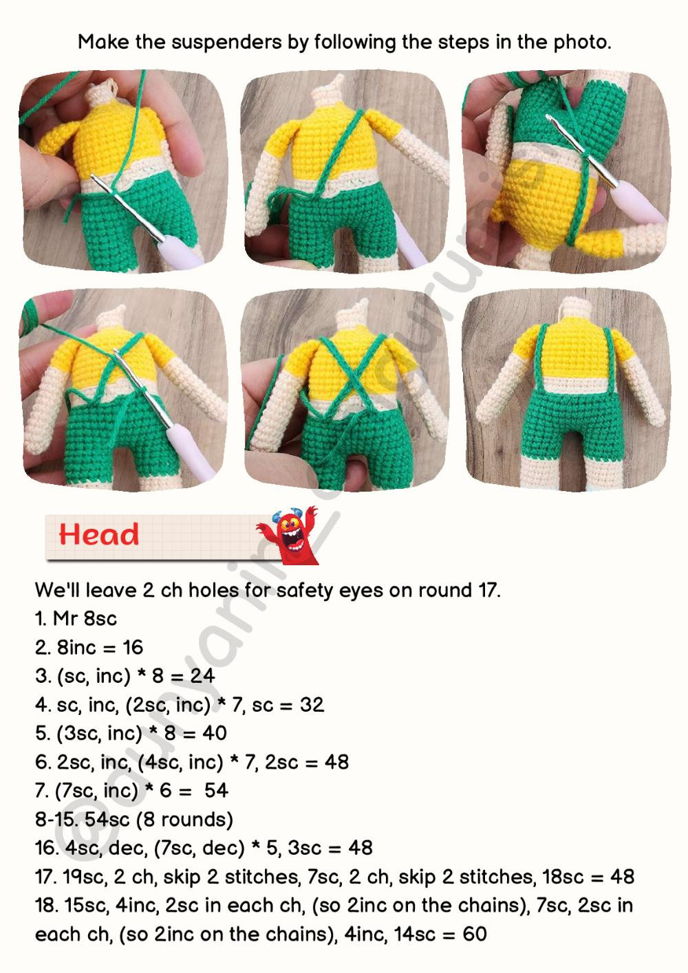 Alican Pattern doll crochet