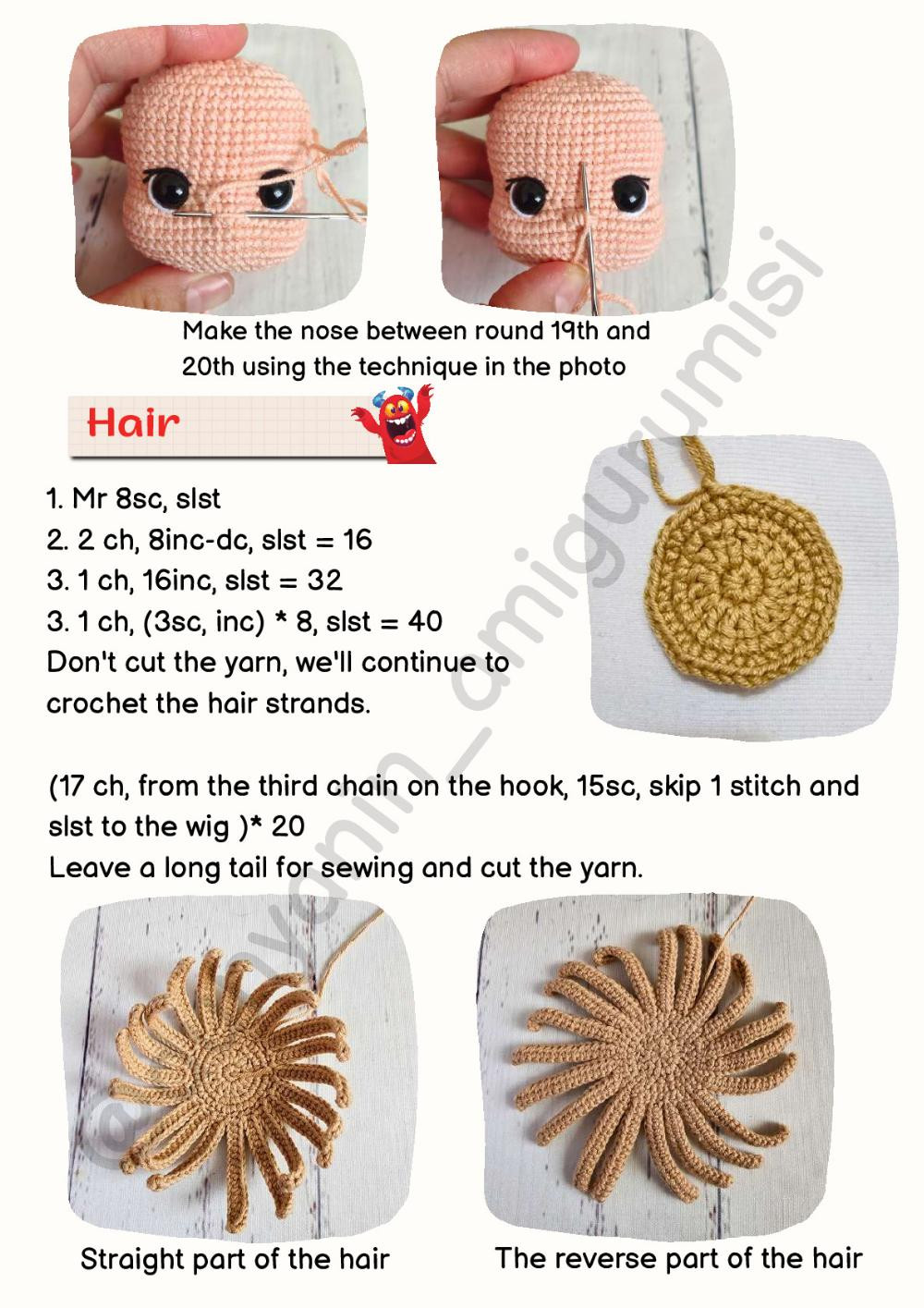 Alican Pattern doll crochet