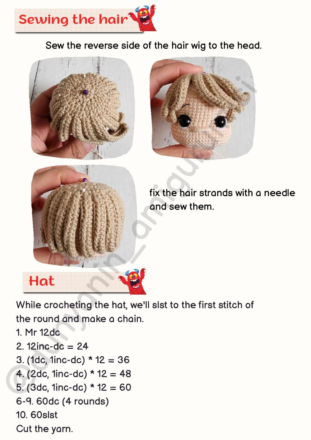 Alican Pattern doll crochet