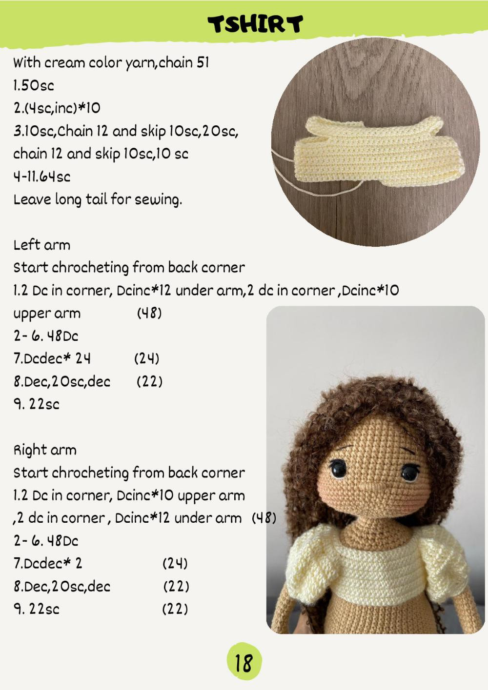 ALINA DOLL PATTERN