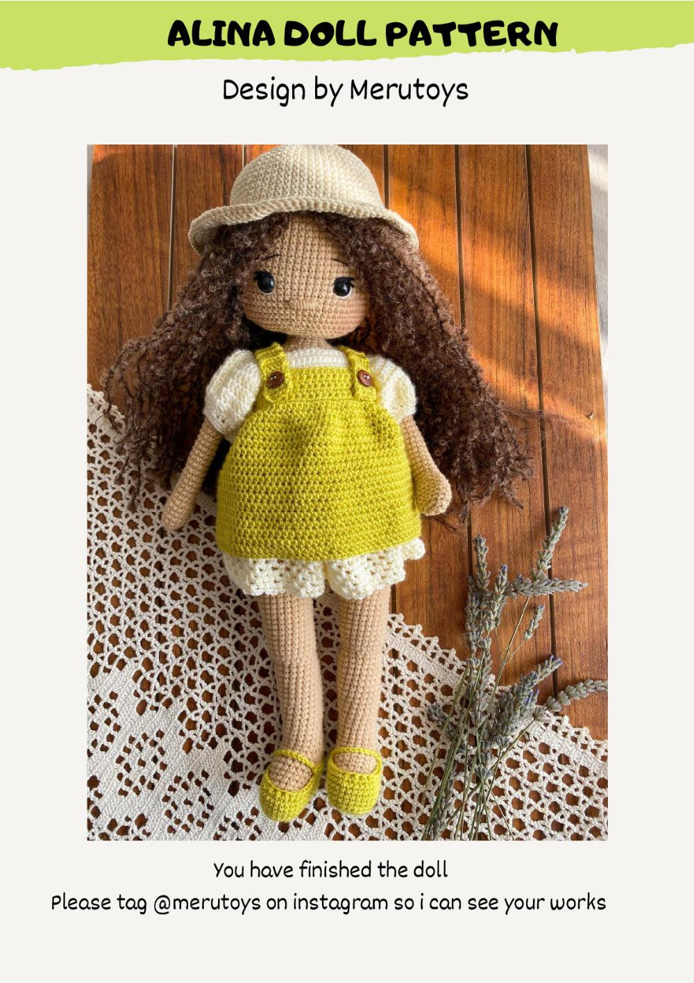 ALINA DOLL PATTERN