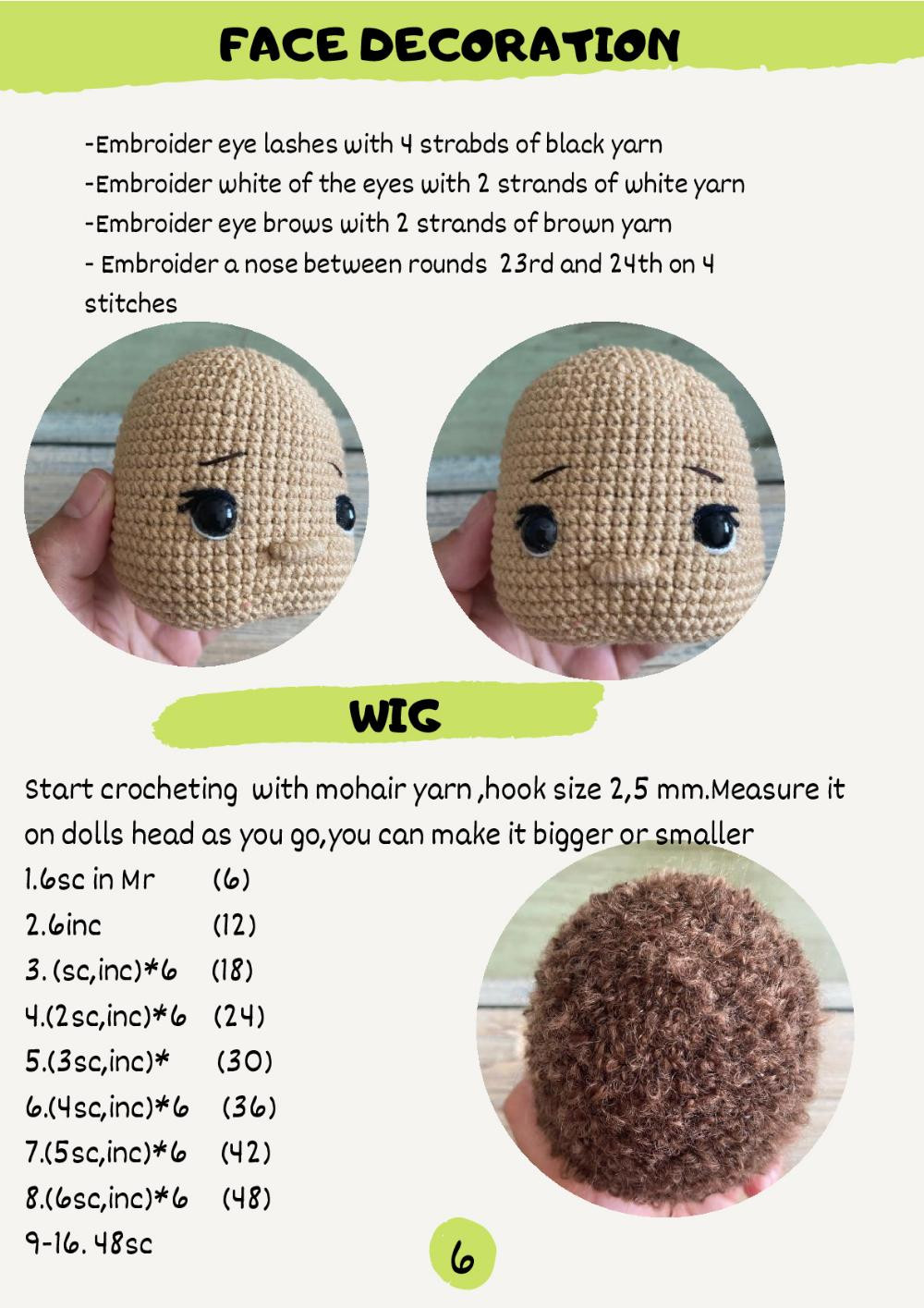 ALINA DOLL PATTERN