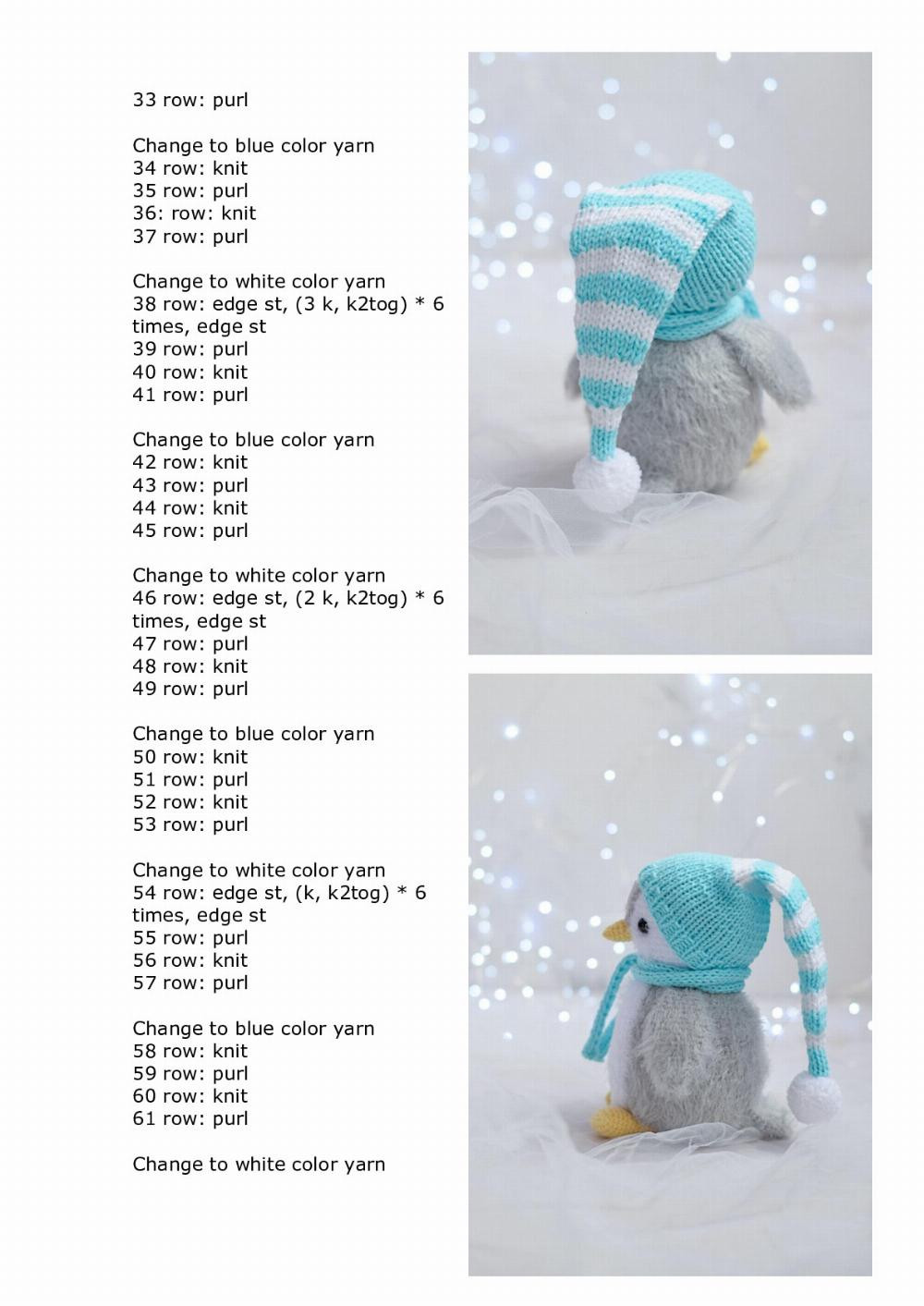 Amigurumi Crochet Pattern «The little penguin Lo lo»